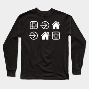 Bored In A House - In A House Bored Long Sleeve T-Shirt